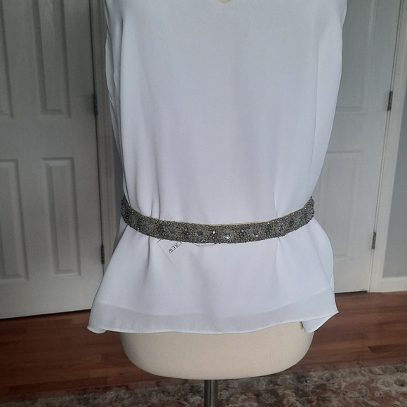 JCrew embroidered ribbon belt sash - Picture 2 of 7